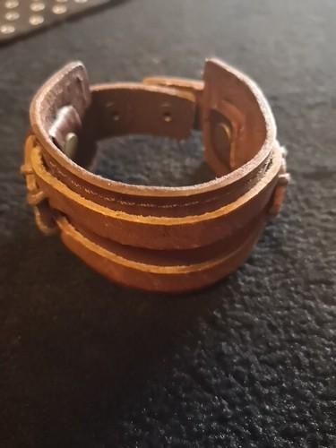 7 Nieten Armbänder Goth, Biker. Sammlung. Konvolut - Bild 3 von 8
