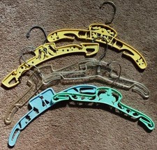 Clarolyte Antique Plastic Storybook Character Children's Clothing Hangers U Pick