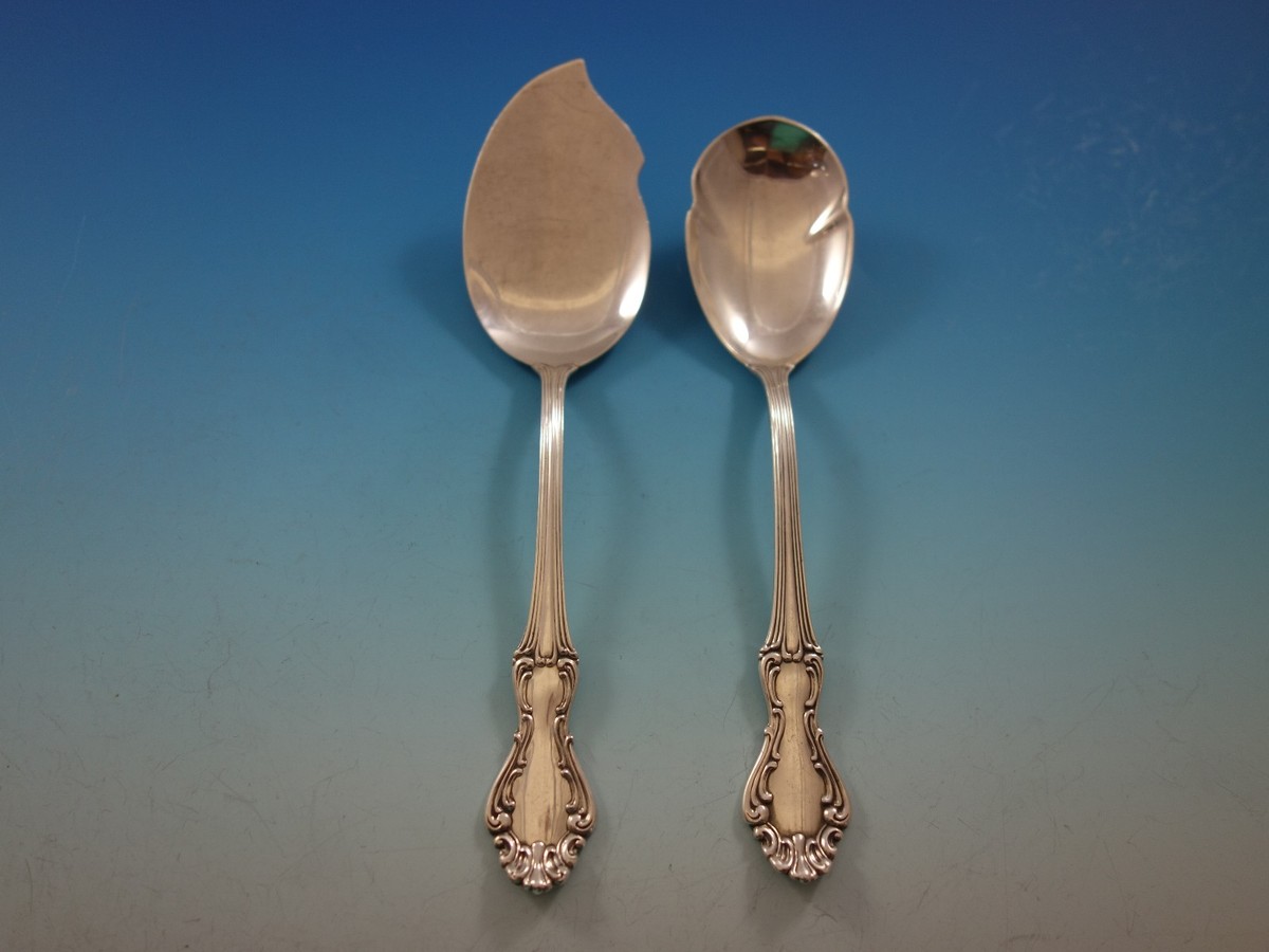 Princess Elizabeth by National Sterling Silver Flatware Set 8