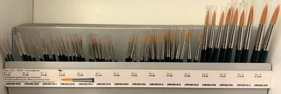 da Vinci Künstlerpinsel Universalpinsel Nova Synthetik Serie 1570 NEU - Bild 2 von 2