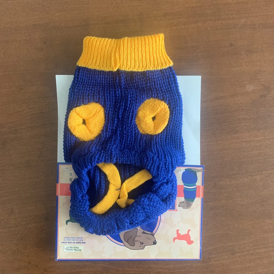 Pooch Plus Dog Sweaters, 2 Pack, Size Extra Small, Item #215 - Image 4 of 4