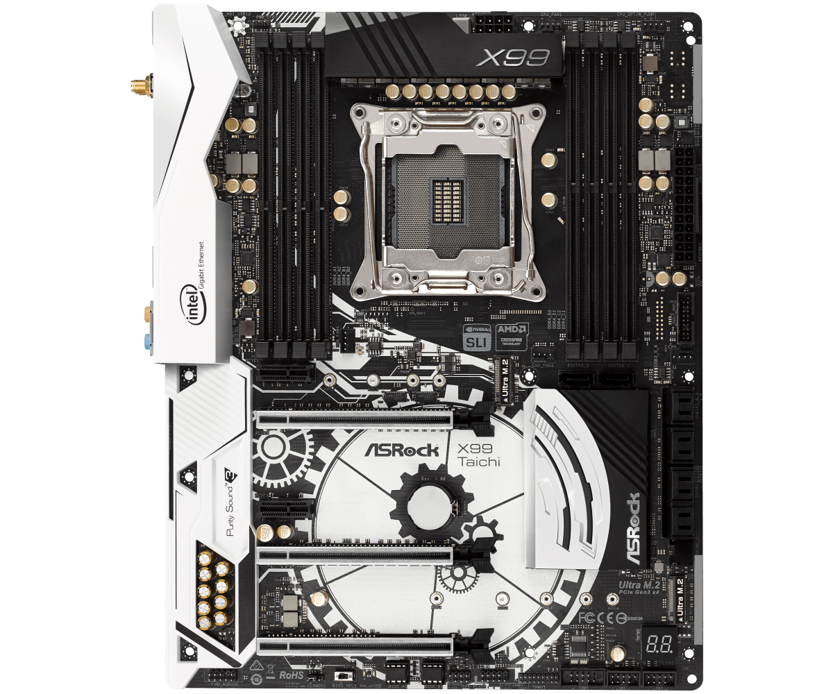 ASROCK X99 Taichi Motherboard LGA2011-3 DDR4(OC) ATX ASROCK X99 Taichi Motherboard LGA2011-3 DDR4(OC) ATX