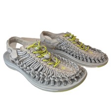 Keen Uneek Round Cord Bungee Sport Sandal Women  s Sz 9 EUR 39.5 Shoes Rock Gray