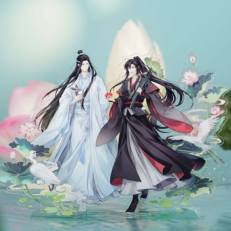 Mo Dao Zu Shi Anime Grandmaster of Demonic Cultivation Wei Wuxian Lan  Wangji Flower Swing Acrylic Stand Figure Desktop Gifts - AliExpress