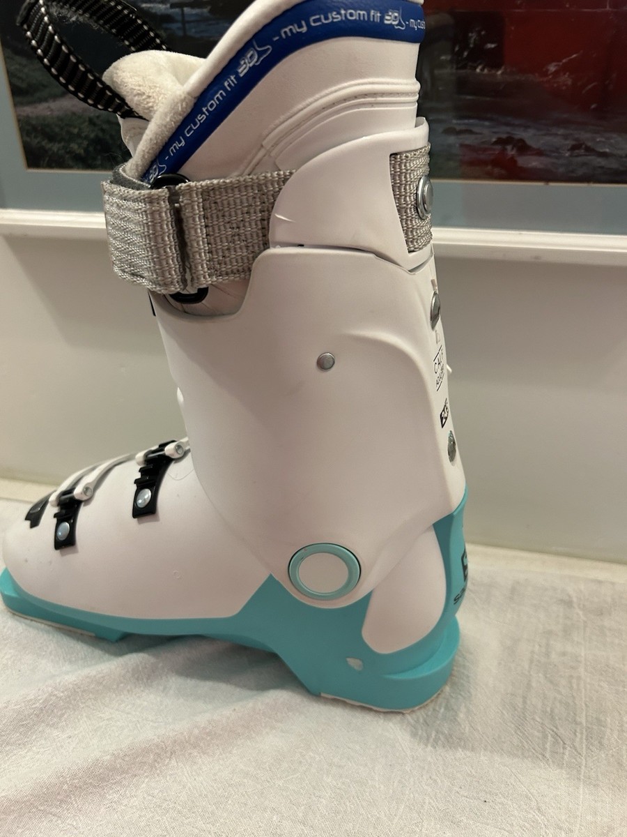 Salomon Xmax 90 Women's Ski Boots Size 24.5 White/Teal | eBay