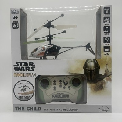 World Tech Toys Star Wars Mandalorian The Child 2CH Mini IR RC Helicopter