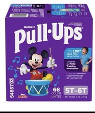 Huggies Pull-Ups Disney 66 Count Mickey Mouse Potty Training Pants BOYS 5T-6T
