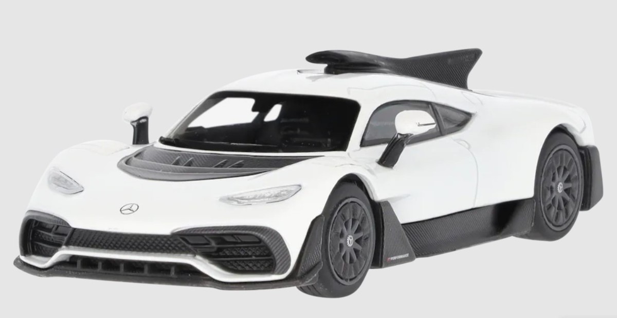 Mercedes AMG One 2023 – Miniature I-Scale 1/43, Blanc Métallisé, C298 – Neuve