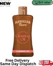 Hawaiian Tropic Glowing Tanning Oil, 200ml, Tropical Scent 200 ml (Pack of 1) UK