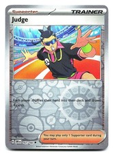 Judge 167/182 Destined Rivals Reverse Holo Pokemon Card NM