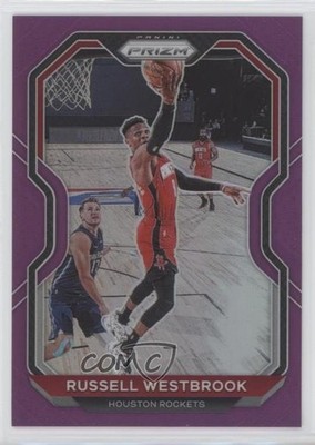 2020-21 Panini Prizm Purple Prizm 25/99 Russell Westbrook #248 00jz