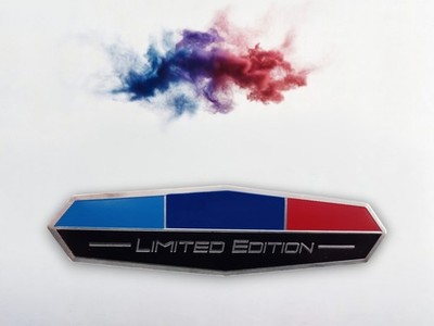 3D Limited Edition Aluminium Motorrad Aufkleber Sticker Logo  KFZ Auto Tuning