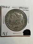 1902-S $1 MORGAN SILVER DOLLAR VF DETAIL BETTER DATE