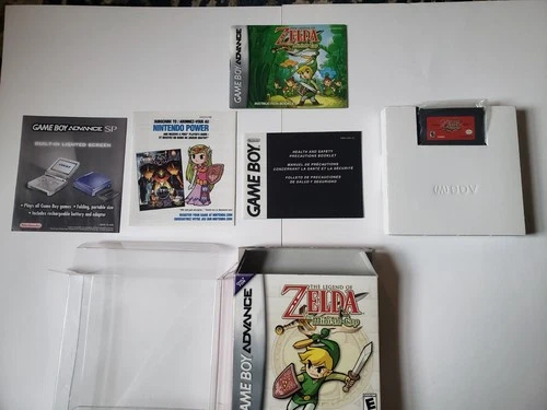 CIB - The Legend of Zelda: The Minish Cap (GBA) *Authentic, Tested, See Pics*