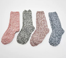 Barefoot Dreams CozyChic Cozy Socks Collection &ndash; Set of 4 Pairs
