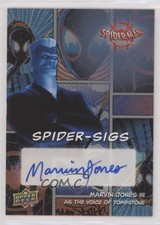 2022 Marvel Spider-Man: Into the Spider-Verse Torso Marvin Jones III Auto 1cg3
