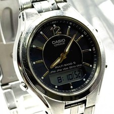 CASIO Radio-Controlled Solar Excellent Men's LCW-M200 Lineage Rare