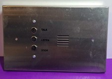 Intercom Apartment Station, Heavy Duty, Stainless Steel, Surface Mount Face...