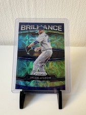 2020 Panini Prizm - Brilliance Jacob deGrom #B-1 Blue Green Scope /35