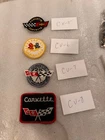 corvette. vintage patches. new originals