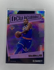 RJ Barrett - 2019-20 Panini Status New Beginnings White Diamonds /125 Rookie RC
