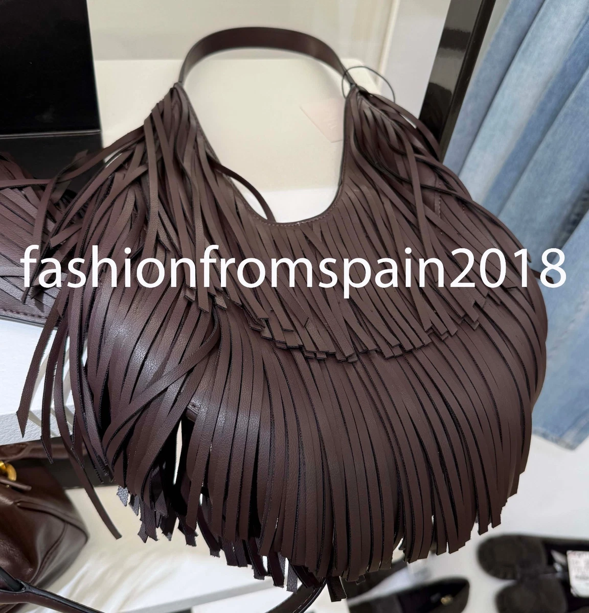 Zara Fringe Shoulder Bag Bags & Handbags for Women for sale | eBay