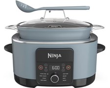 Ninja - Foodi PossibleCooker PRO, 8.5qt Multi-Cooker - Sea Salt Grey