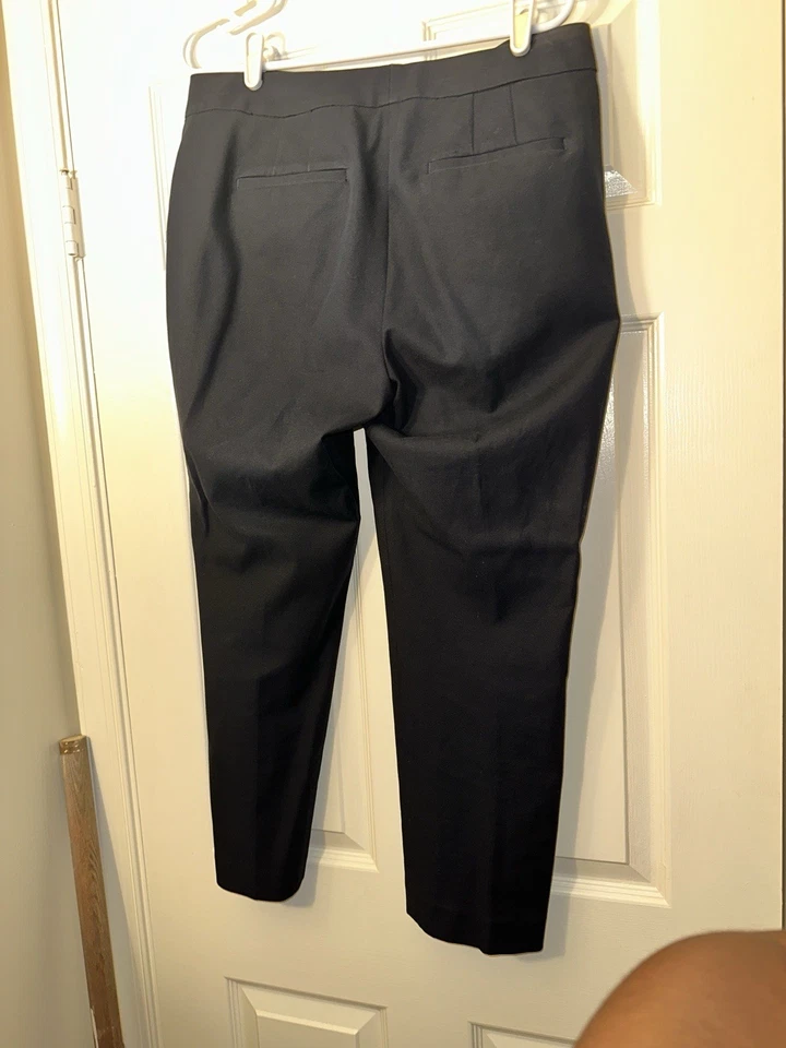 Pantalón de vestir de lujo Ann Taylor Kate azul marino - Mujer talla 10 Foto 3 de 4