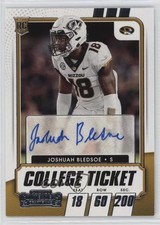 2021 Panini Contenders Draft Picks College Ticket Joshuah Bledsoe #255 Auto 4g8