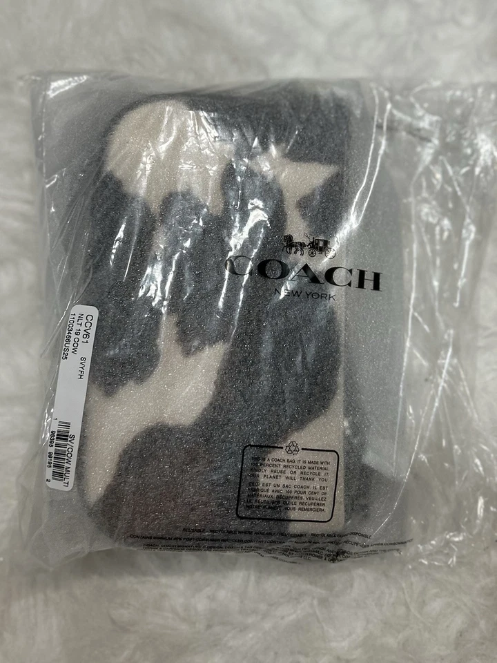 COACH Nolita 19 With Cow Print  CCV61, cow printed haircalf/Sv/Cow Multi   Coach - Image 4 of 4