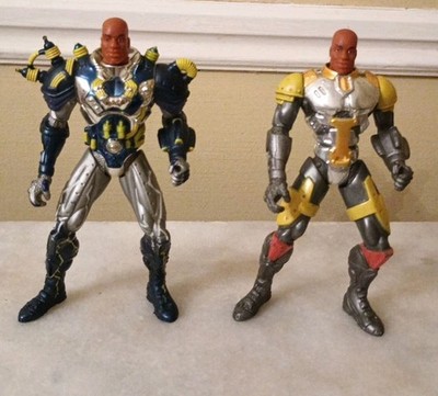 Vintage 1997 STEEL Electromagnetic Deluxe Kenner Action Figure - DC Comics Plus 