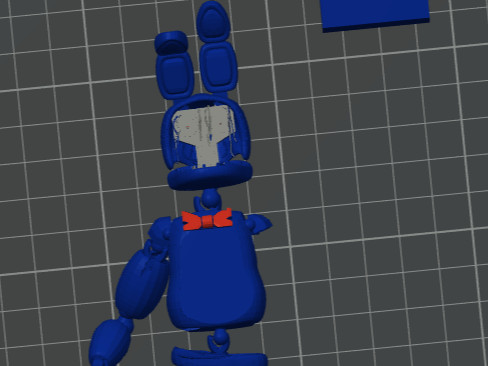 Withered Bonnie Action Figure FNAF Five Nights At Freddys Horror Toy Model