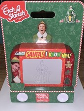 NEW Buddy The Elf Pocket Etch A Sketch By Spin Master 3.5"x 3"Santa I KNOW HIM 