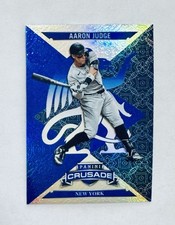 AARON JUDGE - 2025 Panini Crusade Blue Mojo #38 New York Yankees