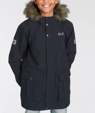 Jack Wolfskin Kinder Parka Elk Island Jacke 3-In-1 Atmungsaktiv Winter Gr. 92