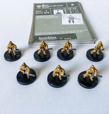 1x Bren Machine Gunner 12/60 North Africa Axis & Allies Miniatures