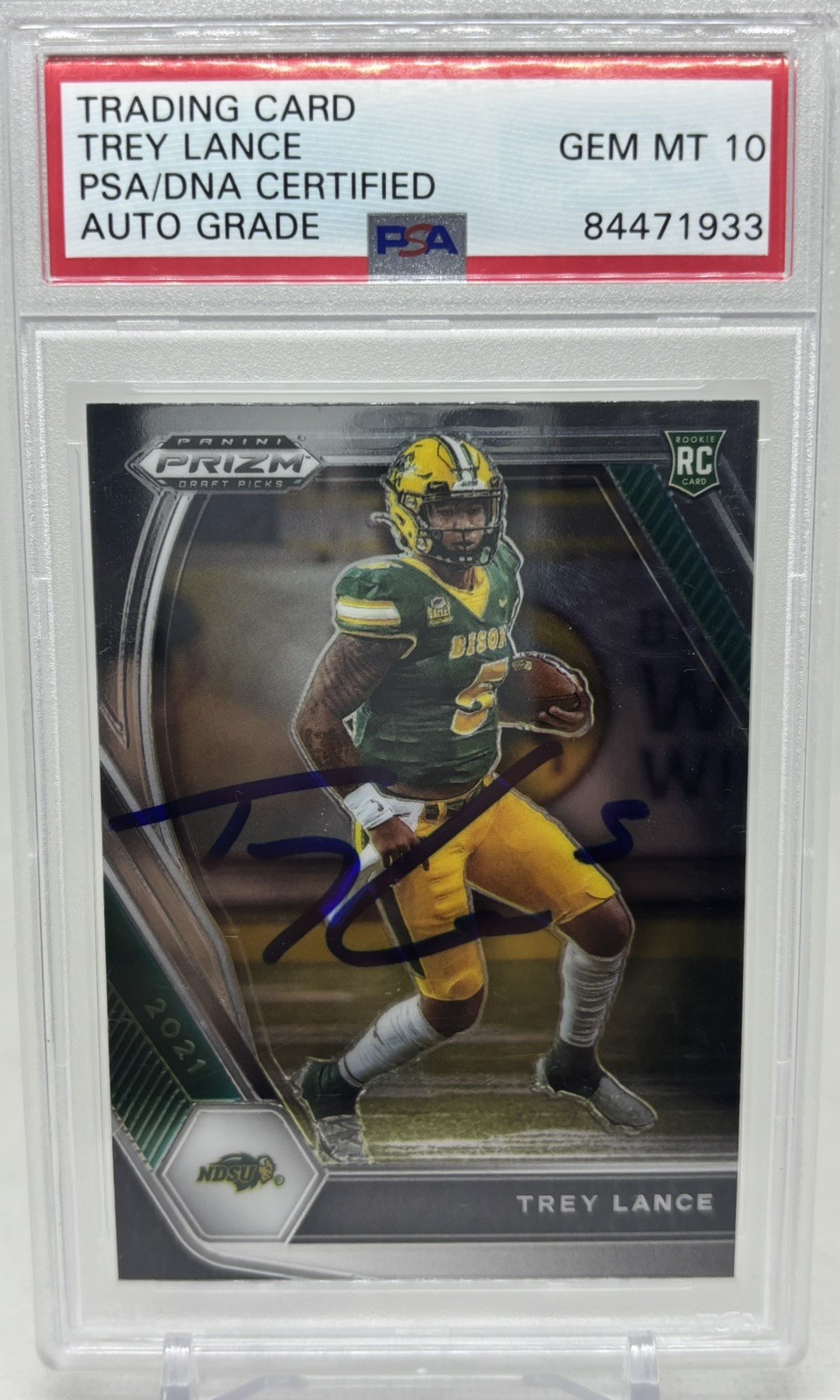Trey Lance Panini Prizm Draft Picks #120 Base