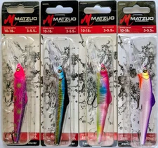 4 - MATZUO  Zanda Shad Diver - 3-5/8" - 3/8 oz. - Four Popular Colors!