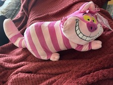 Disney Alice in Wonderland Cheshire Cat 13-Inch Plush Used with Original Tag E22