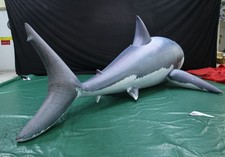 3m Shark PVC Custom Cartoon Inflatable-inflate Blow Toy Pool Party Decoration