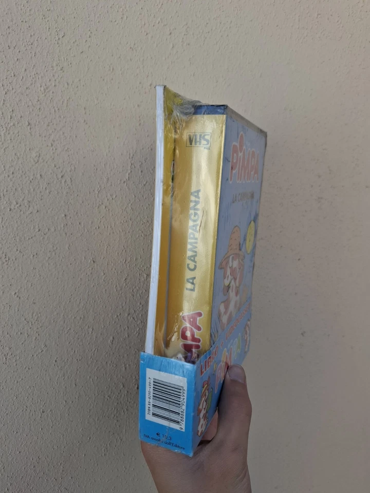 PIMPA Libro + Videocassetta Vhs Sigillato Raro Franco Panini - Immagine 4 di 4