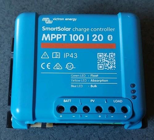 Victron SmartSolar MPPT 100/20 Bluetooth Solarregler Charge Controller autark