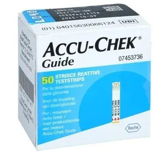 ACCU-CHEK Guide Blutzucker Teststreifen, 50 Stck., NEU