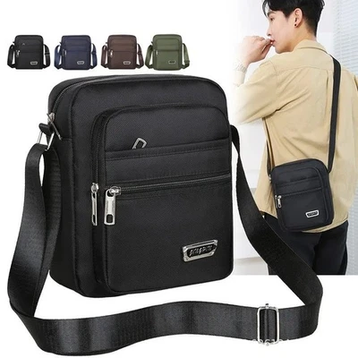 Male Travel Man Handbags Shoulder Bag Boy Messenger Bags Men Crossbody Bags UK - Image 1 of 4