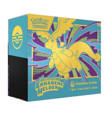 PREORDER - Pokémon- Erhabene Helden Pokémon Center Top Trainer Box Deutsch