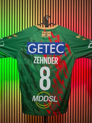    SC Magdeburg Matchworn Trikot Zehnder #8   Klub-WM 2024 signiert  