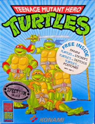 SINCLAIR ZX SPECTRUM -- TEENAGE MUTANT HERO TURTLES (iMAGE WORKS)