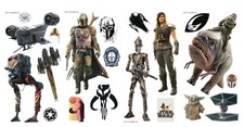 The Mandalorian Peel and Stick Wall Decals 20