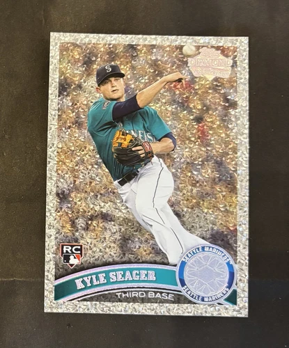 2011 Topps Update Platinum Diamond Anniversary Kyle Seager #US308 Rookie RC