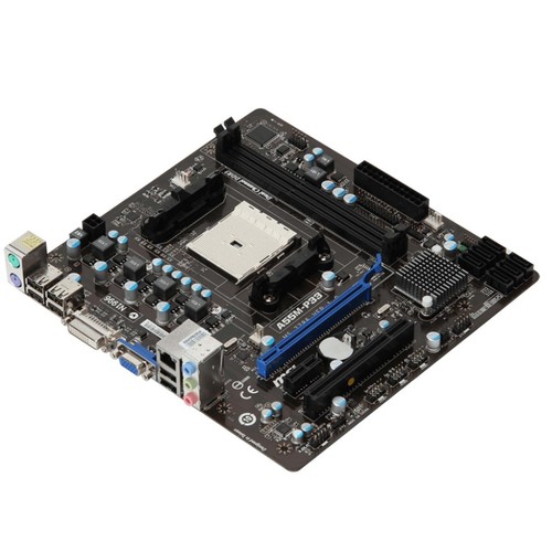 Placa Base Micro-ATX Msi A55M-P33 FM1 DDR3 MS-7786 MATX Recertificada - 第 2/4 張圖片